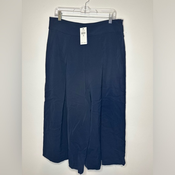 POLO RALPH LAUREN Wide Leg Stretch Pant Casual Pants Crepe High Waist Size 12 - Picture 2 of 6